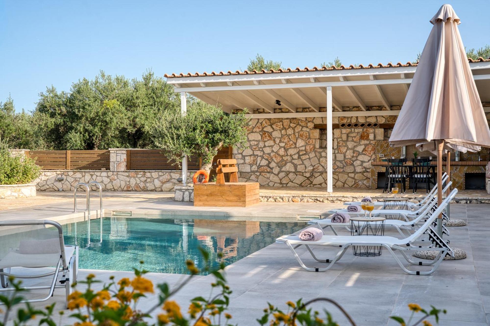 Astarte Villas - Astra Private Villas With Pool Vasilikos  Exterior photo